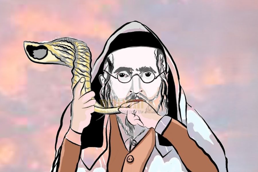 מארי חיים סינואני זי"ע | איור: הרב מרדכי חאמי, מתוך הספר 'לאורם' - הרב אביהוא שאער