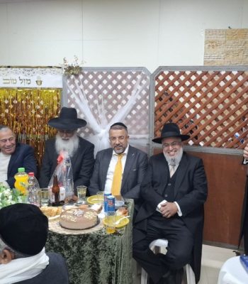 מסיבת הוקרה ויום הולדת לרב יהורם יפת מוצש וארא תשפו (47)