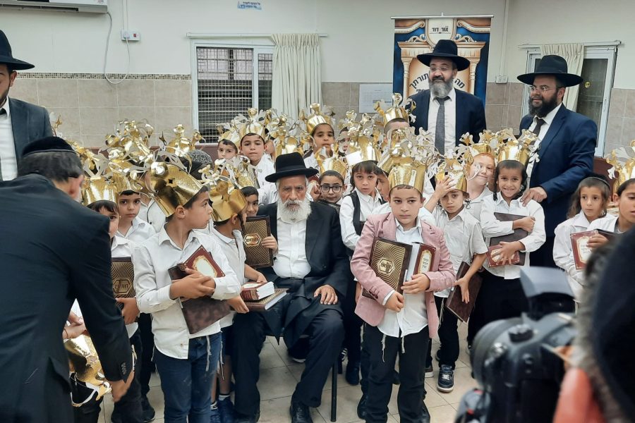 מסיבת חומש לילדי תלמוד תורה אור דוד הרב שלמה מחפוד (7)