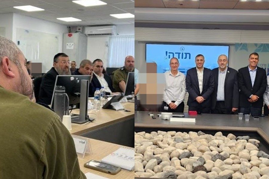 שר העבודה בן צור ויו"ר ועדת הבריאות ח"כ משריקי | צילומים: דוברות