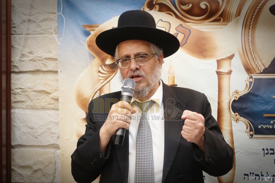 הגאון רבי עמרם קורח שליט"א | צילום: אלנתן אלוני