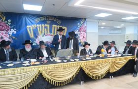 סיום שס הבחור משה עמר נכד הרב שלום צדוק בני עיש אב תשפו (7)