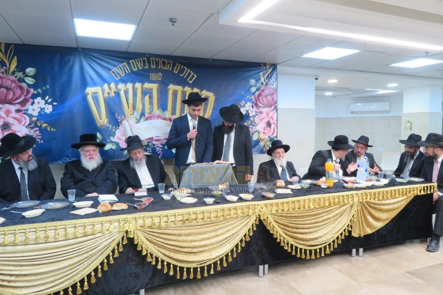סיום שס הבחור משה עמר נכד הרב שלום צדוק בני עיש אב תשפו (7)