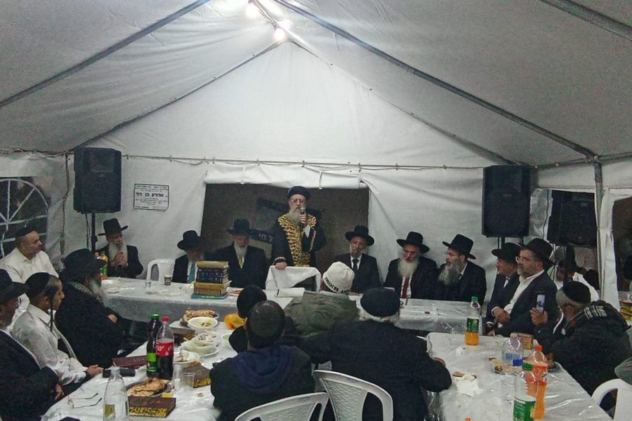 סעודת גמול במלאת השבעה לפטירת הרב דר אהרן בן דוד טבת תשפו (7)