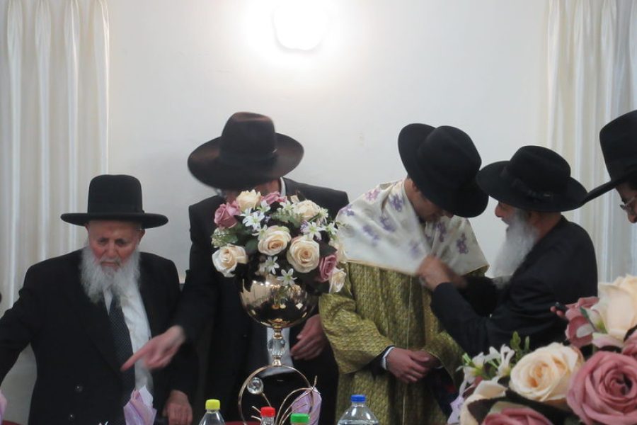 סעודת מצוה יעקב שרעבי נכד הרב פנחס קורח הרב שלום צדוק (2)