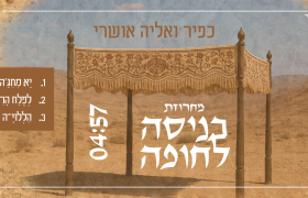 עטיפה מחרוזת כניסה לחופה כפיר ואליה אושרי