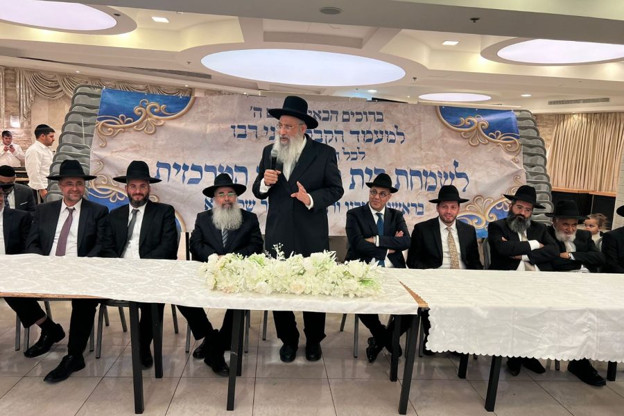 שמחת בית השואבה הרב יצחק מועלם ביתר עילית מוצאי יוט ראשון סוכות תשפו (2)