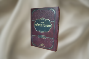 שו"ת תשובה כהלכה | צילום: נוסח תימן. עיבוד: המאורות
